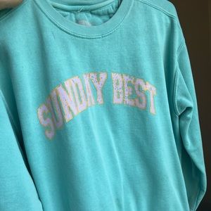 Olive Lynn sunday best crewneck